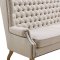 Abe Loveseat TOV-S2064 in Beige Linen by TOV Furniture w/Options