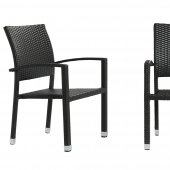 Bella Outdoor Patio Dining Chair Set of 2 by Modway