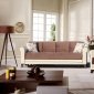 Enjoy Sofa Bed in Brown Fabric by Casamode w/Options