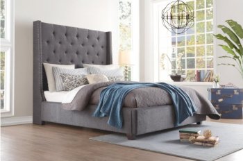 Fairborn Storage Bed 5877GY-1DW in Gray by Homelegance [HEB-5877GY-1DW-Fairborn Gray]