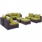 Convene Outdoor Patio Sectional Set 8Pc EEI-2204 by Modway