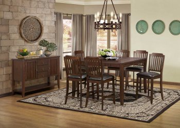 Dickens 5101-36 Counter Height Dining 5Pc Set by Homelegance [HEDS-5101-36 Dickens]