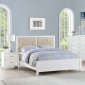 F9427Q 5Pc Bedroom Set in White by Poundex w/Options