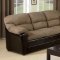 Connell 15140 Sofa in Saddle Microfiber by Acme w/Options