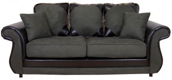 Thunder Fabric Modern Sofa & Loveseat Set w/Options [PMS-2750-Thunder]