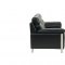 U8360 Sofa in Black Leather Gel by Global w/Options