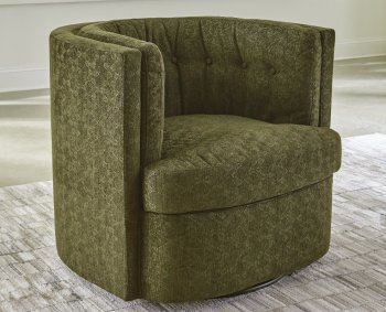 905437 Swivel Accent Chair in Moss Green by Coaster [CRCC-905437]