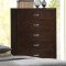 Helen Bedroom 5Pc Set in Walnut by Global w/Options