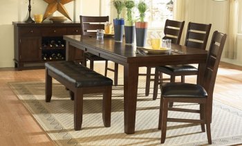 Ameillia 586-82 Dining Table by Homelegance w/Options [HEDS-586-82 Ameillia]