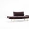 Zeal Deluxe Daybed in Dark Gray w/Brass Leg Velvet by Innovation