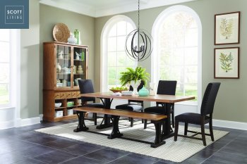 Bishop Dining Table 107761 - Scott Living - Coaster [CRDS-107761-102819 Bishop]