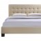 Caitlin Bed in Beige Fabric by Modway