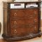 Palace Bedroom 1394 in Rich Brown w/Optional Case Pieces