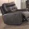 Trenton Motion Sofa & Loveseat Set 602064 Dark Grey - Coaster