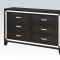 Elberte Bedroom by Acme in Black w/Optional Items