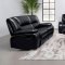 Camila Motion Sofa & Loveseat 610244 Black by Coaster w/Options