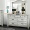 Daria 5Pc Bedroom Set CM7563 in Antique White w/Options