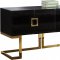 Beth Buffet / Console Table 305 in Black by Meridian