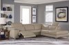 Cinque Power Recliner Sectional Sofa 8256 in Taupe by Homeleganc