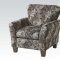 50680 Demeter Sofa in Stocked Ashes Fabric by Acme w/Options