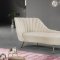 Margo Sofa 622 in Cream Velvet Fabric by Meridian w/Options