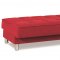 Smart Fit Sofa Bed in Red Fabric by Casamode