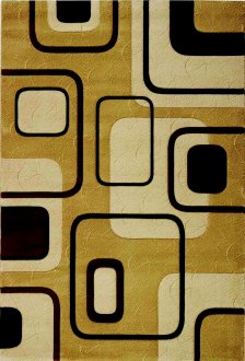 Modern C3574 Beige Chocolate Area Rug