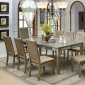 Echo Dining Table CM3980T in Antique Gold w/Options