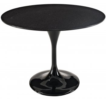 Lippa 36" Marble Table in Black by Modway [MWDS-Lippa 36 Black]