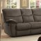 Palila Motion Sofa 8333 in Chocolate by Homelegance w/Options