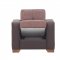 Lego Sofa Bed in Brown Microfiber by Rain w/Optional Items