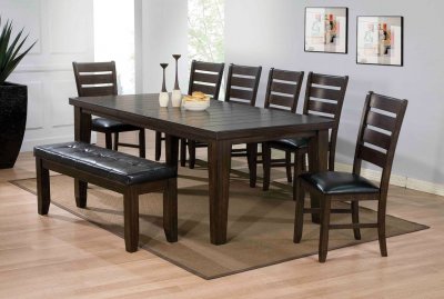 Urbana Dining Set 5Pc 74620 in Espresso by Acme w/Options