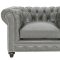 Durango Sofa TOV-S98 in Rustic Grey Leather by TOV Furniture