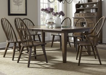 Hearthstone Dining Room 5Pc Set 382-DR-5RLS in Oak by Liberty [LFDS-382-DR-5RLS Hearthstone]