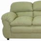 Willow Fabric Modern Loveseat & Sofa Set w/Options