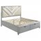 Veronica Bedroom 224721 in Light Silver by Coaster w/Options