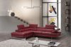 A761 Sectional Sofa in Red Leather by J&M