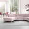 Valentino Sectional Sofa 697 in Fabric by Meridian w/Options