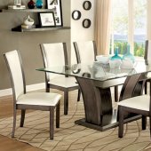 Manhattan I CM3710GY-T Dining Room 5Pc Set in Gray w/Options