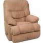 Padded Saddle Fabric Stylish Modern Recliner