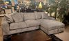 23587 Sectional Sofa in Gray Fabric by Lifestyle