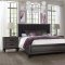 Laura Bedroom Set 5Pc in Gray by Global w/Options