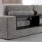 0739 Anthem Grey Fabric Sectional Sofa & Chair