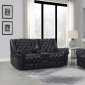 Evelyn Power Motion Sofa & Loveseat in Charcoal by Global