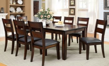 Dickinson CM3187T Dining Room 7Pc Set in Dark Cherry w/Options [FADS-CM3187T-Dickinson]