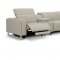 Hudson Power Motion Sectional Sofa Smoke Leather - Beverly Hills