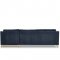 Harlow Sectional Sofa in Indigo Fabric by Klaussner