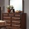 B2750G Bedroom in Cherry w/6 Drawer Bed & Options