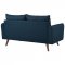 Revive Sofa & Loveseat Set in Azure Fabric by Modway