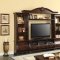 Faysnow TV Stand 91293 in Dark Cherry Finish by Acme w/Options